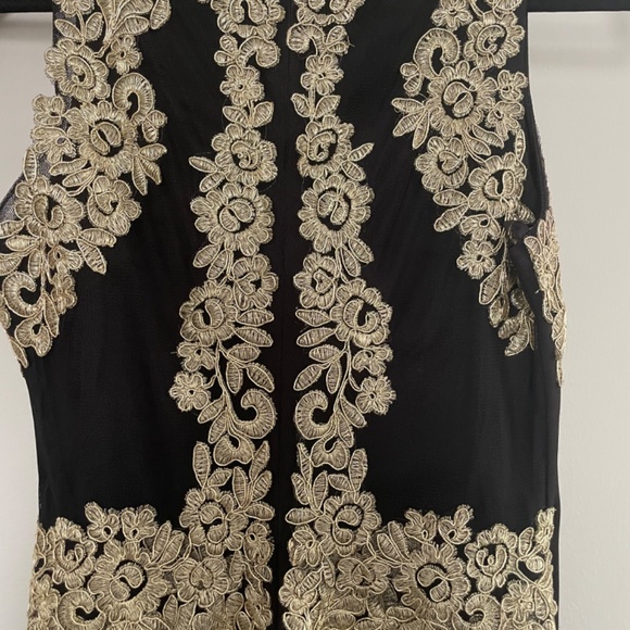 Aqua Dress evening formal - Picture 4 of 5